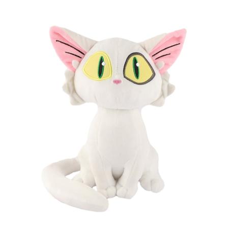 Suzume no Tojimari Suzume's Journey Cat Plys Legetøj (White Cat)- W