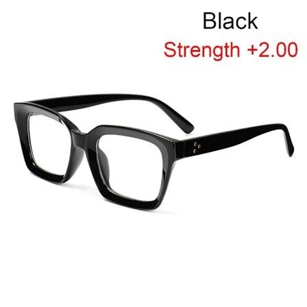Lesebriller Presbyopia Briller SVART STYRKE +2,00