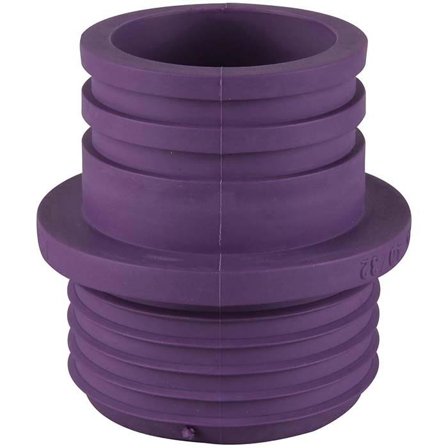 Faluplast 3106241 Gumminippel violett, för 50 mm, Inomhusavlopp