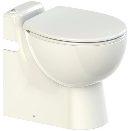 Saniflo Sanicompact Pro Toalettstol med innebygget malepumpe, Baderom