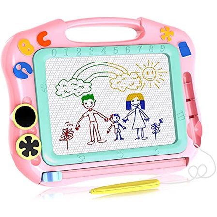 Doodle Girls Leksaker Ålder 3 4 Magnetisk Doodle Board För Flickor Födelsedagspresent För 3-4 Åriga Flickor 3 4 Åriga Småbarn Gåvor Rosa