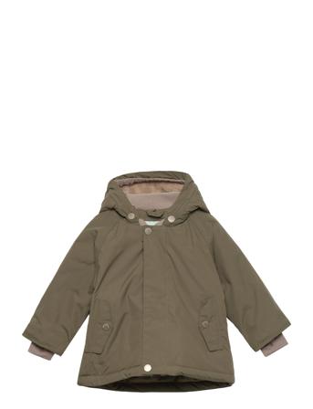 Wally Winter Jacket Outerwear Shell Clothing Shell Jacket Khakigrønn Mini A Ture