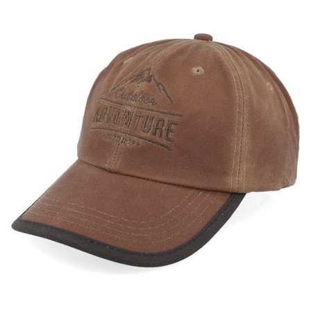 MJM Hats - Braun unconstructed Cap - Bb Adventure 32 Waxed Cotton Beige Dad Cap / Unconstructed @ Hatstore