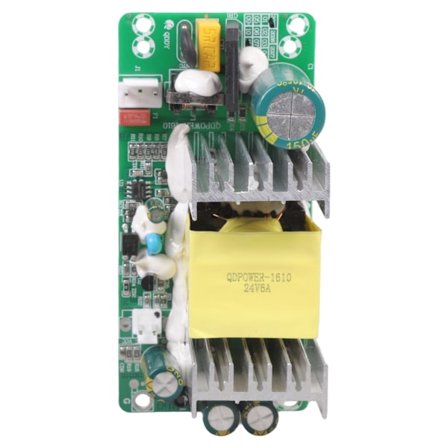 Strømforsyning til overvågning AC100-240V til 24V6A 144W med sikkerhedsfunktioner