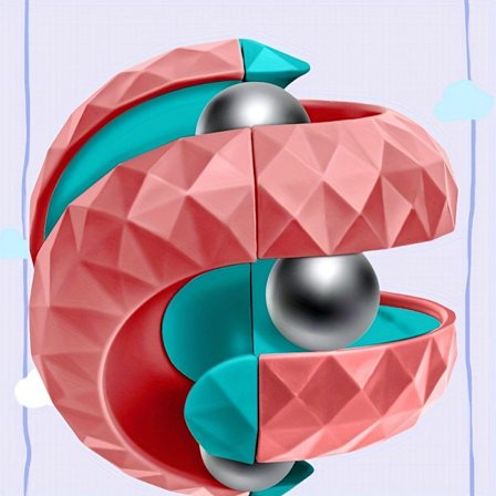 Deluxe Håndværks Rullebane Legetøj Puzzle Relax Fidget Spinner, Bedste Valg Gave til Ferier og Fødselsdage