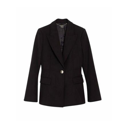 Liu Jo, Blazers Czarny, Kobieta, Rozmiar: M