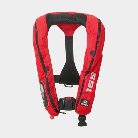 Gilet de sauvetage gonflable Baltic Legend 165N, automatique, rouge + cartouche de CO2 33 grammes, 40 - 120 kg