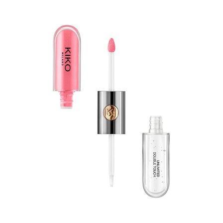 Kiko Milano Unlimited Double Touch 111 Satin Pink Camellia, Makeup, Læber, Lipgloss