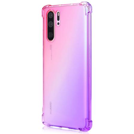 Skyddande (floveme) Skal - Huawei P30 Pro Blå/rosa