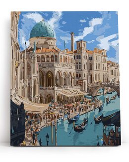 Paint By Numbers Ajaton Venetsia