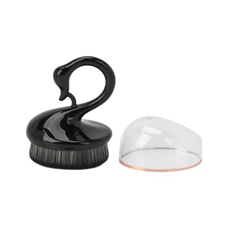 Portabel sminkborste för foundation, ansiktskosmetika, rouge, flytande puder, verktyg för blending