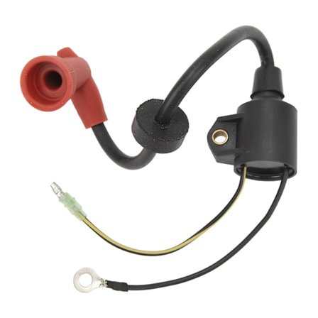 Tennpluggspolen 63V 85570 00 00 Utenbordsmotor Tennpluggspolen Assy for 9.9 15 Hp Utenbordsmotorer 1996 til 2006