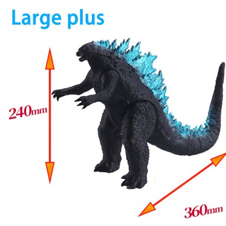 Godzilla King Of Monsters blødt gummilegetøj Håndlavet model Mov