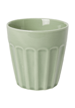 PORTOLINO LIVING Kopp i stengods Muggar & koppar Grön ONESIZE