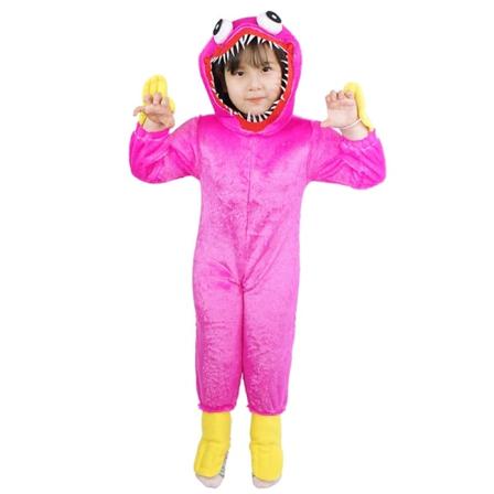 Huggy Wuggy Costume Poppy Playtime Suit - Perfet PINK S(110)