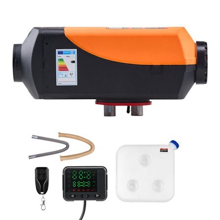 Diesellämmitys 8 kW DC 12-24 V-Duoku-Kulutus 0,18-0,37 L/h-Säädettävä lämpötila 8-36 °C