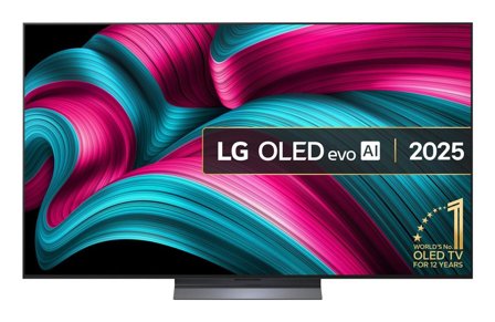LG 65" C5 AI 4K OLED Smart TV (2025) 144Hz, 4x HDMI, eArc, G-Sync & FreeSync, α9 AI-prosessor, Dolby Atmos