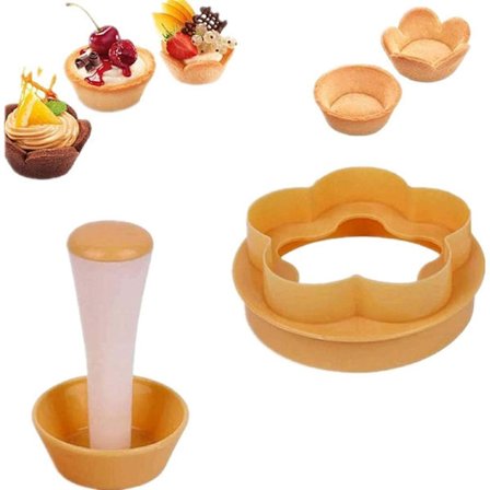Kakedeig-presse, kreativ kakekopp-presse, cupcake-muffinsform