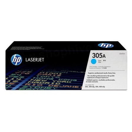 HP Toner CE411A 305A 2,6K Cyan - Lyreco - Toner och bläck - Tonerkassetter - Toner HP