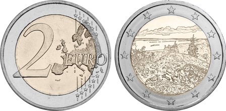 Finland 2018 - Finsk nationallandskab Koli - 2 euro mønt