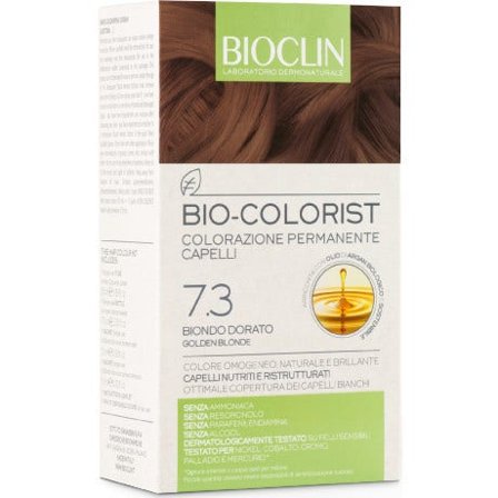 Bioclin Bio Colorist Colorazione Permanente 7.3 Biondo Dorato
