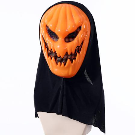 Zonghong Halloween-juhlan kurpitsahorrorimaskki muovi 3D-haamujuhlan simulaatiop panta asu Pumpkin head mask