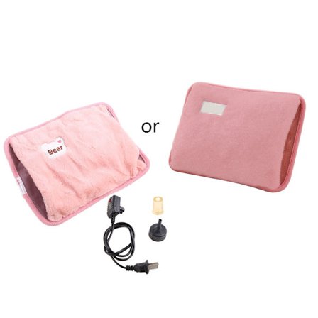 Elektrisk varmer til hånd Genopladelig håndvarmer Varmtvandsflaske Varmelegeme Taske til vinter Eksplosionssikker kvinde pige gave