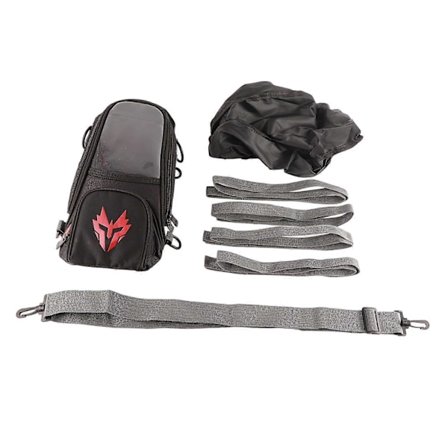 Motorcykel Magnetisk Tanktaske Oxford Stof Høj Styrke 4.5L Stor Kapacitet Navigationspakke til Motorcykler Rød