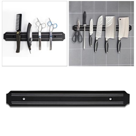 Magnetisk Knivlist Väggmontering Multifunktionell för Tvättstuga Garage Väggmonterad Hårklippare Frisörverktyg Rackhållare
