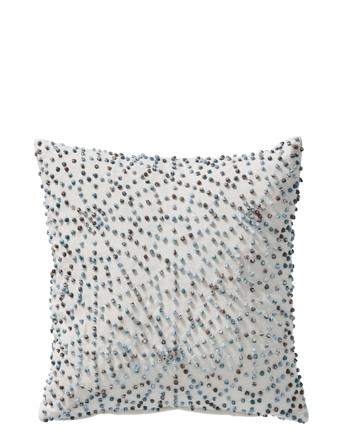 Seselle Cushion 45X45 Cm. Home Textiles Cushions & Blankets Cushions Hvit Lene Bjerre