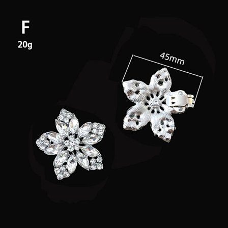 Bröllopsskor Dekorationer Metallskor Clip - spot sales