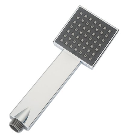 Duschhuvud Fyrkantig Stor Diameter Utsökt Diameter Enkel Högklassig Silver Högtryck Vattenbesparande Hållbar Badrumsspray