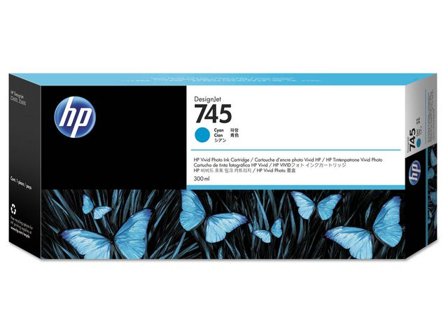 HP Bläckpatron F9K03A 745 Cyan - Lyreco - Toner och bläck - Bläckpatroner - Bläckpatroner HP