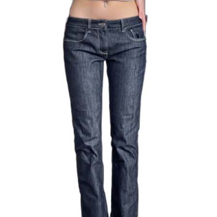 Lågmidjade jeans