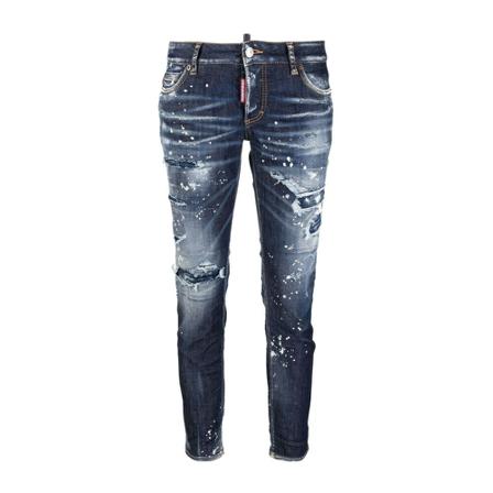 Dsquared2 Pants , Blauw , Dames , Maat: S