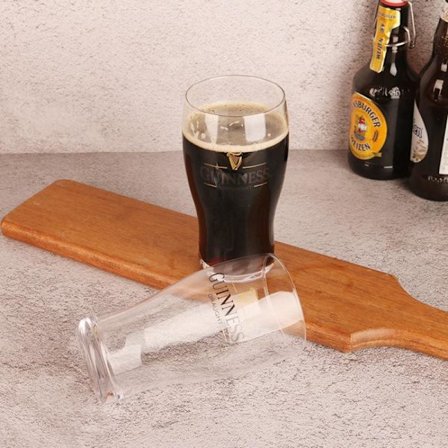 2 kpl GUINNESS-erikoisolutlasi irlantilainen Guinness stout -lasi 【550 ml】