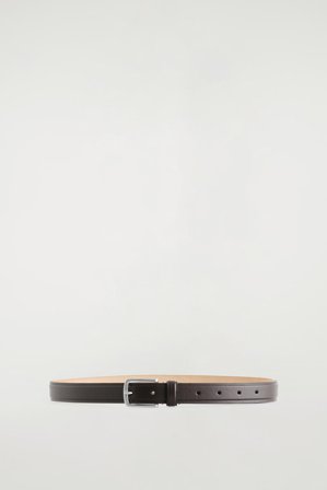 COS Embossed Leather Belt in Brown - Men
