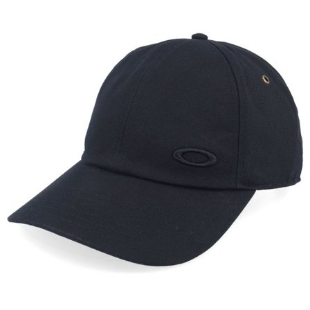 Oakley - Svart unconstructed Keps - Tinfoil 3.0 Lx Blackout Dad Cap @ Hatstore
