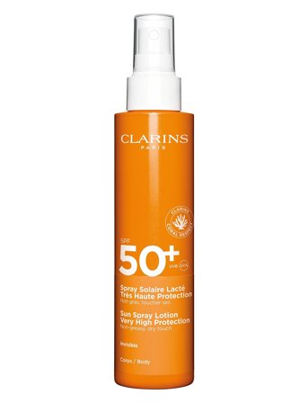 Clarins Sun Spray Lotion Very High Protection Spf50+ Body - Nude - 50 ml