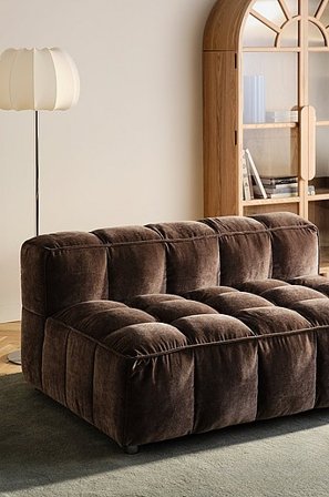 Jotex - Moduł Sofy Ciepły szarobrązowy - MEDFORD - Kup Sofy modułowe firmy Jotex