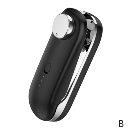 Mini Laddningsbar Förslutningsmaskin för Mat och Snacks, Plast, Svart, En Storlek