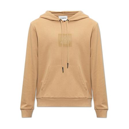 Iceberg Hoodie with logo print inbo, Herre, Størrelse: S