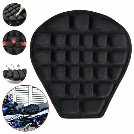 Motorsykkel Setepute Gel Setepute Motorsykkelpute Svart black