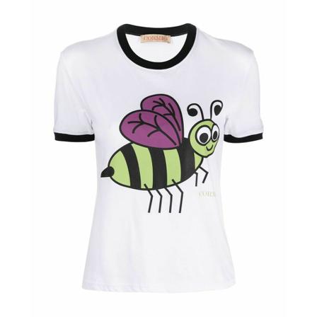 Cormio, T-Shirts Wit, Dames, Maat:XS