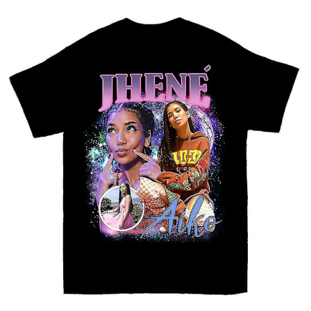 Jhene Aiko Vintage 90-tal Cool 90-tal Rapper T-shirt kläder