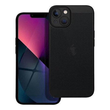 iPhone 14 Mobilskal Breezy - Sort