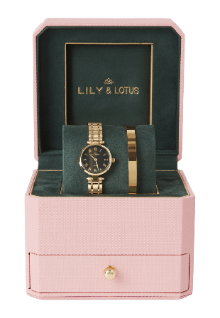 Lily & Lotus Klocka i rostfritt stål WS8331 Klockor Dam Guld ONESIZE