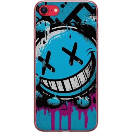 Kompatibelt Mobildeksel til Apple Apple iPhone SE (2022) Glad