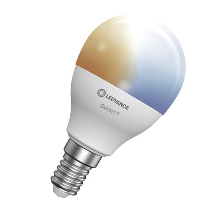 LEDVANCE Mini Bulb Tunable White LED-pære 4.9 W, 470 lm, E14, Bluetooth, dimbar, Belysning