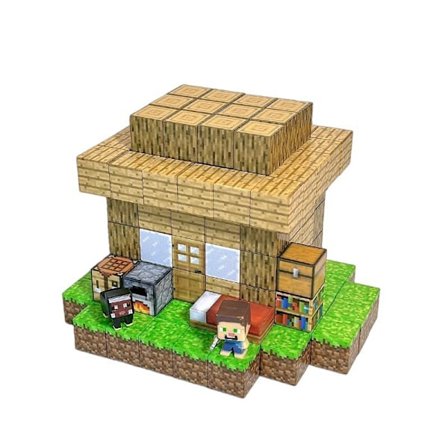 My Magnetic World Block Set Magnetleksak Monterade Figurer Barnmodellgåva